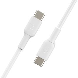 Câble USB-C vers USB-C Belkin CAB003BT2MWH Blanc 2 m