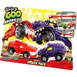 Figurine d'action Moose Toys GOO MOBILES - BLAZAGON VS TREADS SHREDZ Rouge
