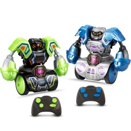 Silverlit Robot de Combat Kombat Tornado, Ensemble de 2 Robots, Attaque 360°, SIL1719316013567