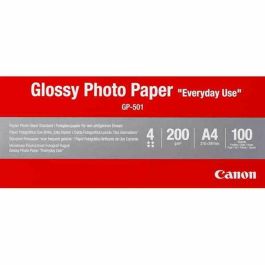 Canon 0775B001 Papier Photo Brillant A4 GP-501 - 200g/m², 100 Feuilles