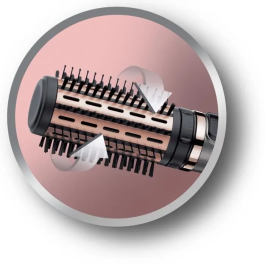 Remington Cepillo rotativo Keratin Protect - 2 cepillos de 40 y 50 mm - 1000W