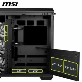 Boîtier ATX semi-tour MSI MAG PANO 100R PZ Noir