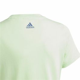 T shirt à manches courtes Enfant Adidas G Lin Vert clair