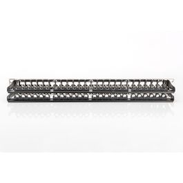 DIGITUS Patchpanel 1HE 48-Port Cat6a geschirmt schwarz
