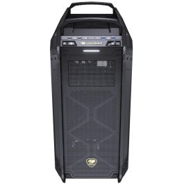 Cougar CGR-6AMKB-G - Boîtier PC Gaming Full-Tower Noir, Mesh, Verre Trempé, Support ATX/EATX/micro-ATX/Mini-ITX, Gestion des Câbles, 8 Slots, Refroidissement Avancé
