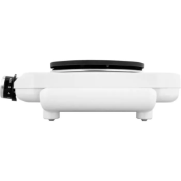 Sencor Plaque chauffante portable SCP 2271WH-EUE4 - 2500 W, 2 plaques (18 et 15 cm), thermostat réglable, sécurité surchauffe, pour camping