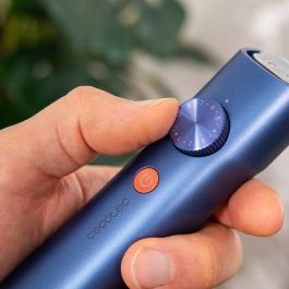 Tondeuse professionnelle Cecotec PrecisionCare Barber Pro rechargeable IPX7 bleu accessoires