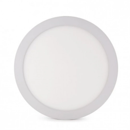 Plafonnier LED 18W 1190Lm 4200K Rond IP25 Aluminium Blanc [JL-JM18WR-W-EP01]