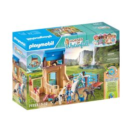 Playmobil 71353 Amelia & Whisper et sa boîte à chevaux, Cascade, à partir de 5 ans