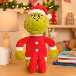 Jouet Peluche The Grinch Rouge Polyester Tissu Peluche (12 Unités)