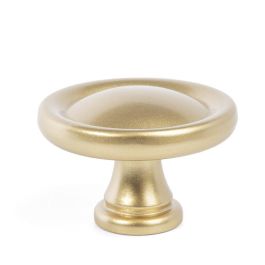 Giusti Tirador Zamak Modèle Clovis Finition Or Satiné pour Meubles Ø35mm