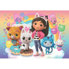 Clementoni Puzzle 2 x 20 Pièces - Gabby's Dollhouse - 2 Puzzles avec Personnages Enfants - Coffret