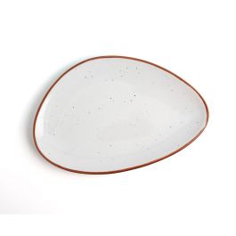 Plato Triangular Porcelana Terra Ariane 29 cm Precio: 28.7900004. SKU: B1DGAC6NKC