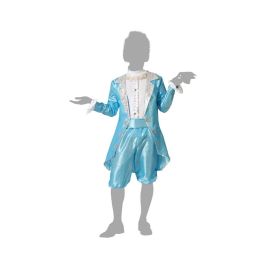 Costume d'homme adulte M-L de la cour de style époque en polyester bleu
