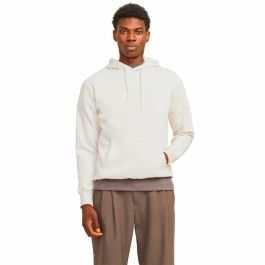 Sweat à capuche homme Jack & Jones Jjhakkai Moonbeam 138 Feel