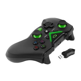 Contrôle des jeux Esperanza EGG112K Noir Vert Microsoft Xbox One PC PlayStation 3