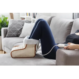 Sencor SUB 0700BE Chauffe-pieds Électrique avec 3 Réglages de Température, Arrêt Automatique et Housse Amovible Lavable - 30 * 30 * 24 cm, 100 W