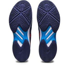 Chaussures de Padel pour Adultes Asics Solution Swift FF Bleu foncé