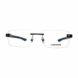 Monture de Lunettes Homme Longines LG5006-H-55002 Noir Ø 55 mm