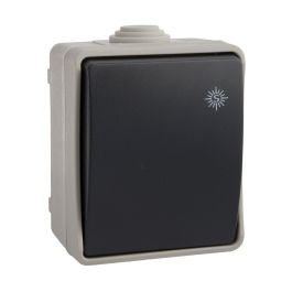 Interrupteur EDM IP44 65 x 80 x 55 mm 6,5 x 8 x 5,5 cm