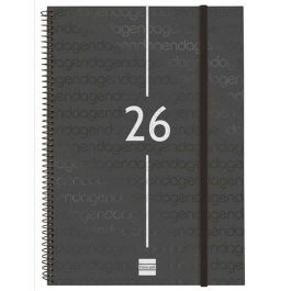 Agenda Finocam YEAR Noir A4 21 x 29,7 cm 2026