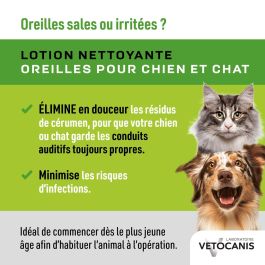 Protecteur d'oreilles pour chiens Vetocanis Blanc