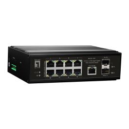 Level One Switch 8x PoE+ Gigabit Ethernet, 2x SFP, 240W, IGP-1061