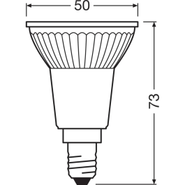 Ledvance/Osram Ampoule LED Spot E14 4,8W 350Lm 2700K 36º IP20 Dimmable LVE-4099854071393