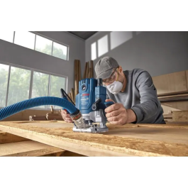 Bosch Professional Défonceuse GOF 20-12 - 2000W - Collet 16mm - Pour rainures, feuillures et profils dans le bois - Avec accessoires