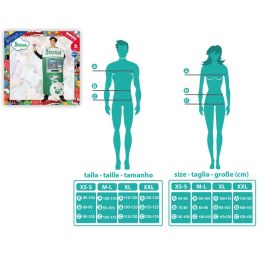 Déguisement Cajier Homme Adulte Taille M-L, Costume Fête de Carnaval Vert en Polyester