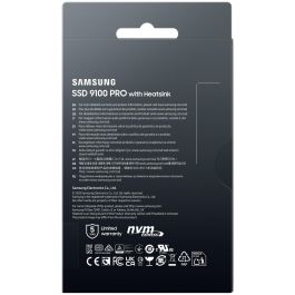 M.2. SAMSUNG 9100 PRO Heatsink NVMe 1TB PCIe 5.0 14.700 MB/s Lesen 13.300 MB/s Schreiben Interne SSD fr PC-Gaming