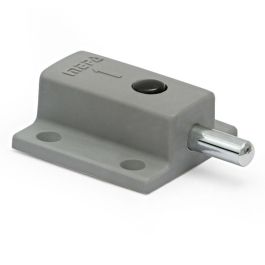 HERRAJES ALK Pasador-Pulsador Automático Gris para Mesa de Extensión