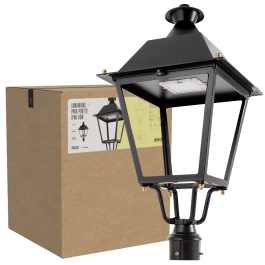 BX3 Light Luminaria LED Villa 40W IP66 - BX3-1019A-40W-CW - LED CREE 5600 lm, 6000K, Driver Inventronics, 100000 h