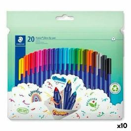 Ensemble de Marqueurs Staedtler TRIPLUS COLOR Multicouleur 20 Pièces (10 Unités)