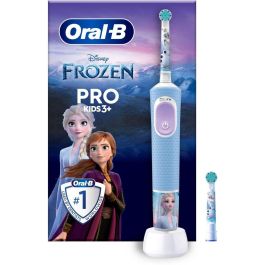 Brosse à dents électrique Oral-B Frozen Noir Multicouleur (2 Pièces) (2 Unités)