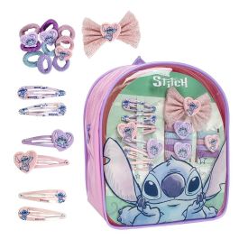 Sac à Dos pour Enfants avec Accessoires pour les Cheveux Stitch Multicouleur