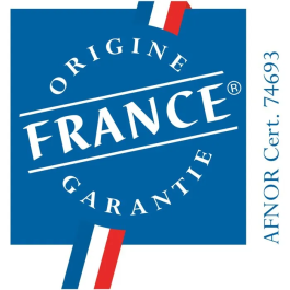 EDA - Jardinière Volcania 98 L, Intérieur/Extérieur, Décor Pierre, Dimensions 99,5 x 39 x H 43 cm, Beige Calcaire