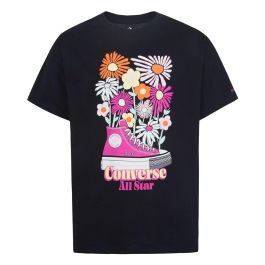 T shirt à manches courtes Enfant Converse Boyfriend Graphicrt Noir Precio: 22.5. SKU: B12A5BP4VE