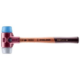 Maillet en plastique Halder Simplex Bleu Gris TPE