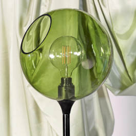 Lampe sur pied "Ballroom Smoke" E27 Sans Ampoule