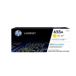 HP CF452A Toner LaserJet Jaune Authentique, 10500 pages, Impression Laser
