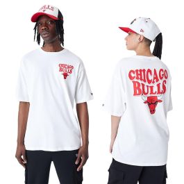 T-shirt à manches courtes homme New Era SCRIPT OS TEE CHIBUL 60435518 Blanc