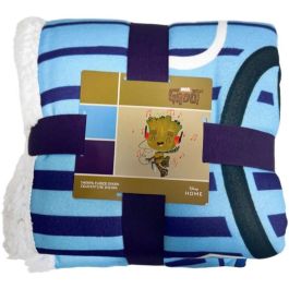 Guardians Of The Galaxy Plaid Sherpa Groot 100 x 150 cm AAAUX57886