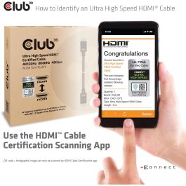 Club3D HDMI-Kabel A -> A 2.1 Ultra High Speed 10K HDR 5m retail