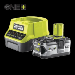 Ryobi Tondeuse à batterie RY18LM37A-140 Coupe 37 cm - Bac et mulching