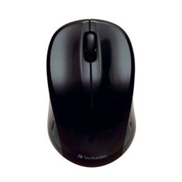 Souris sans-fil Verbatim GO NANO Noir 1600 dpi (4 Unités)