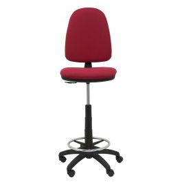 Tabouret Ayna bali Piqueras y Crespo T04CP Rouge Bordeaux PVC