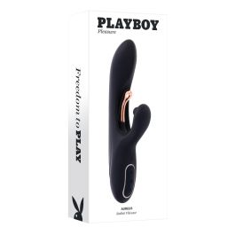 Vibration de Stimulation Double Evolved Playboy Noir