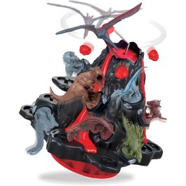 Epoch Jeu de société Jurassic World Shaky Volcano EPO5054131075098 - Le volcan entre en éruption, il faut sauver les dinosaures !