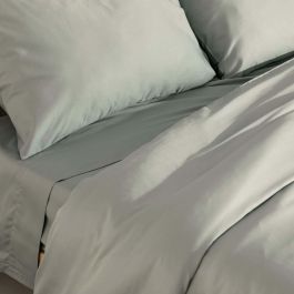 Housse de Couette SG Hogar Gris 300 Fils 200 x 200 cm